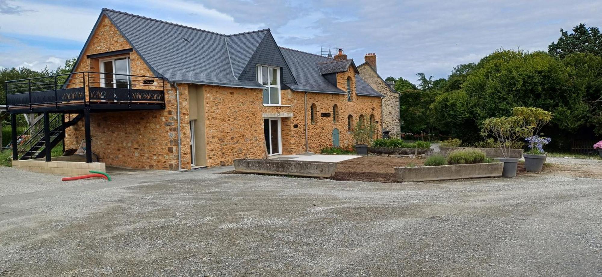 Logis De La Provosterie - Cyclamen Villa Ahuille Bagian luar foto