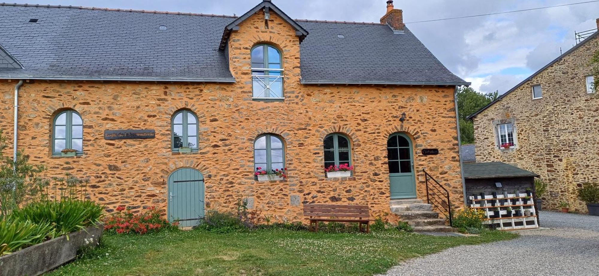 Logis De La Provosterie - Cyclamen Villa Ahuille Bagian luar foto